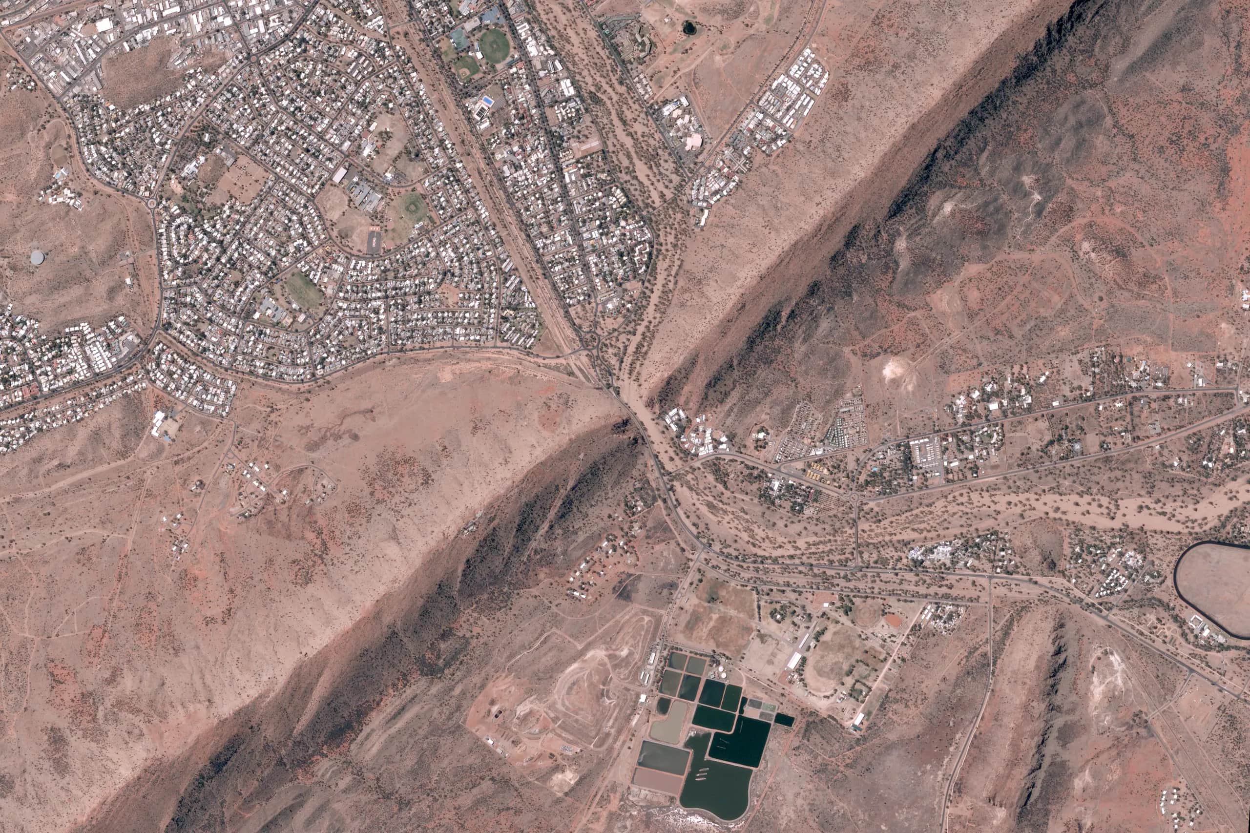 BlackSky imagery over Alice Springs, Australia