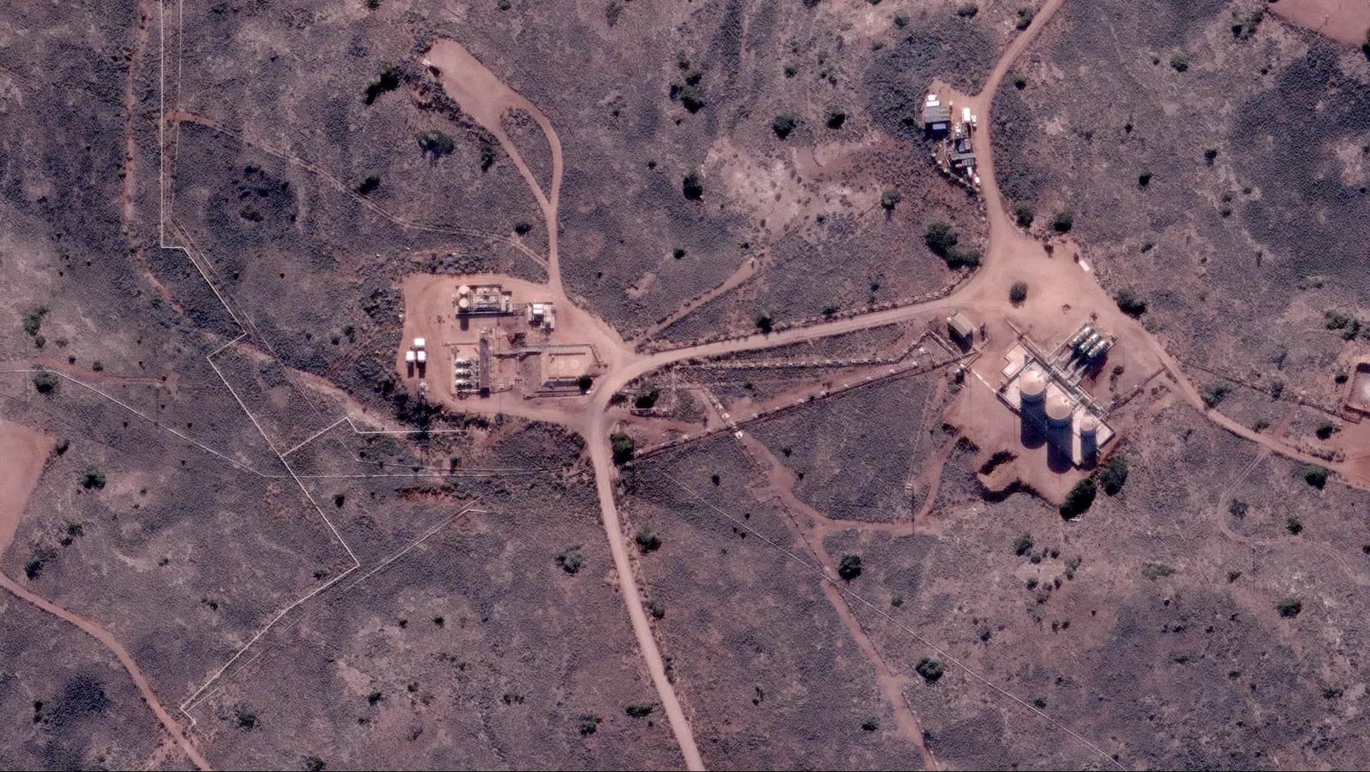 BlackSky Gen-3 image of Barrow Island LNG facility