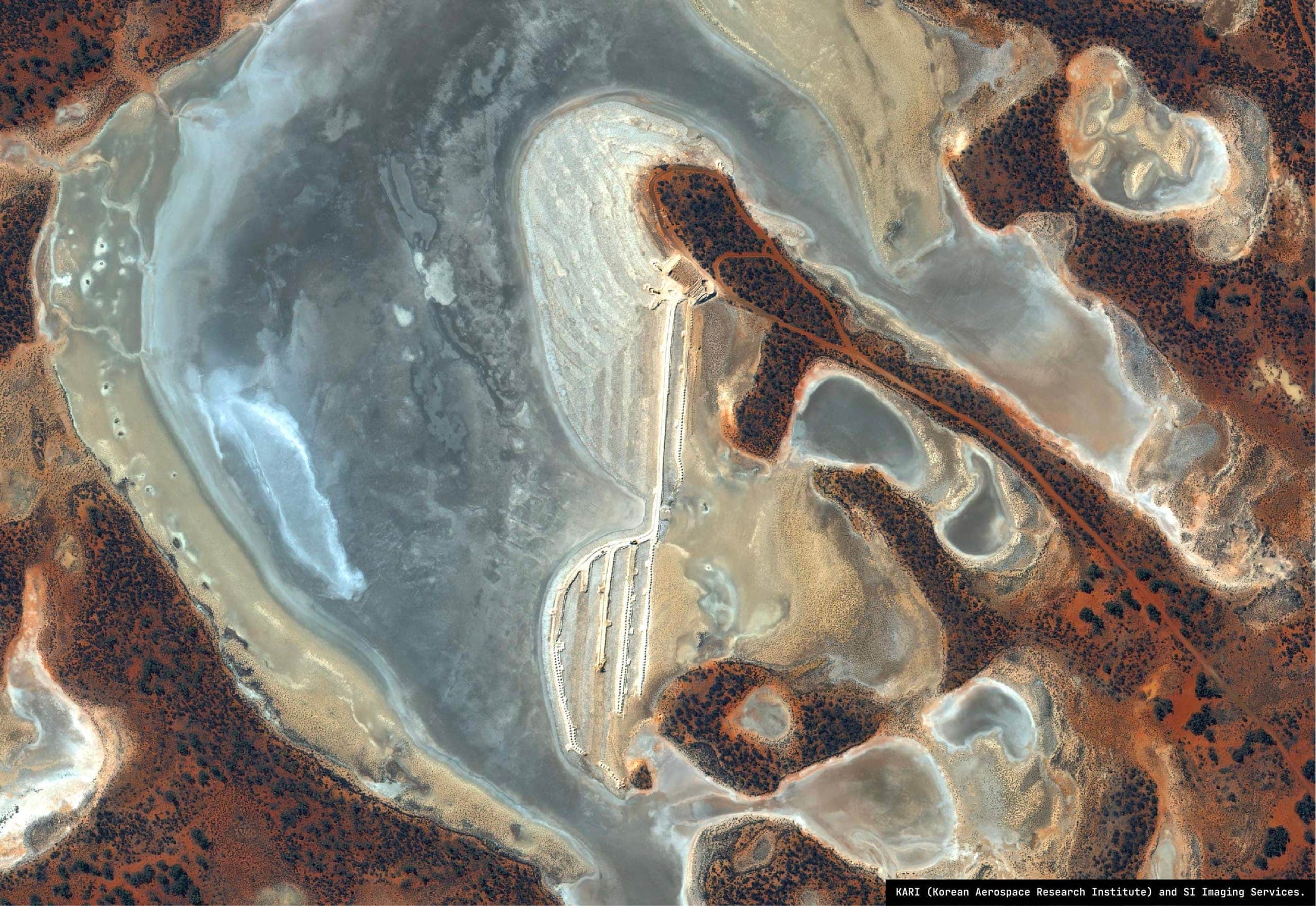 Mining corridor scene