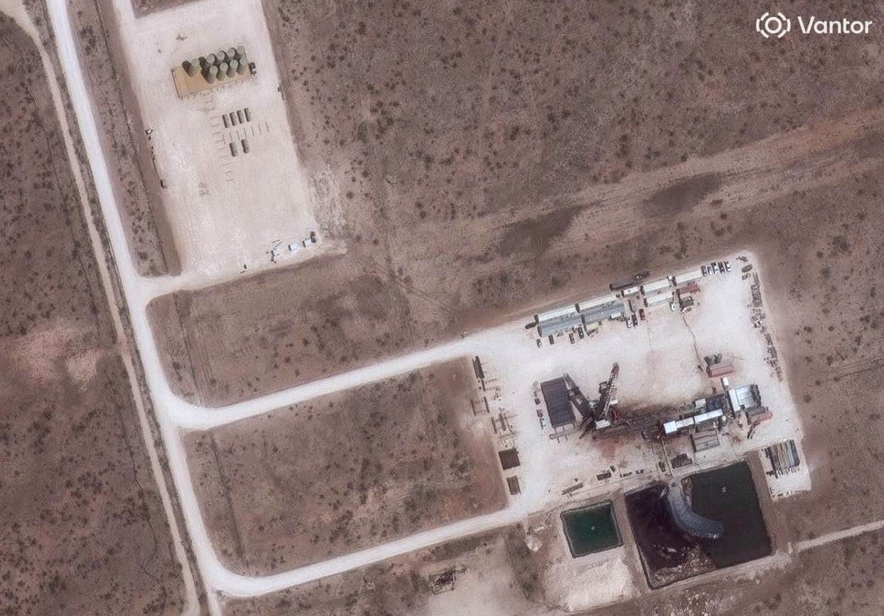 Permian Basin well pads showcasing infrastructure monitoring use cases.