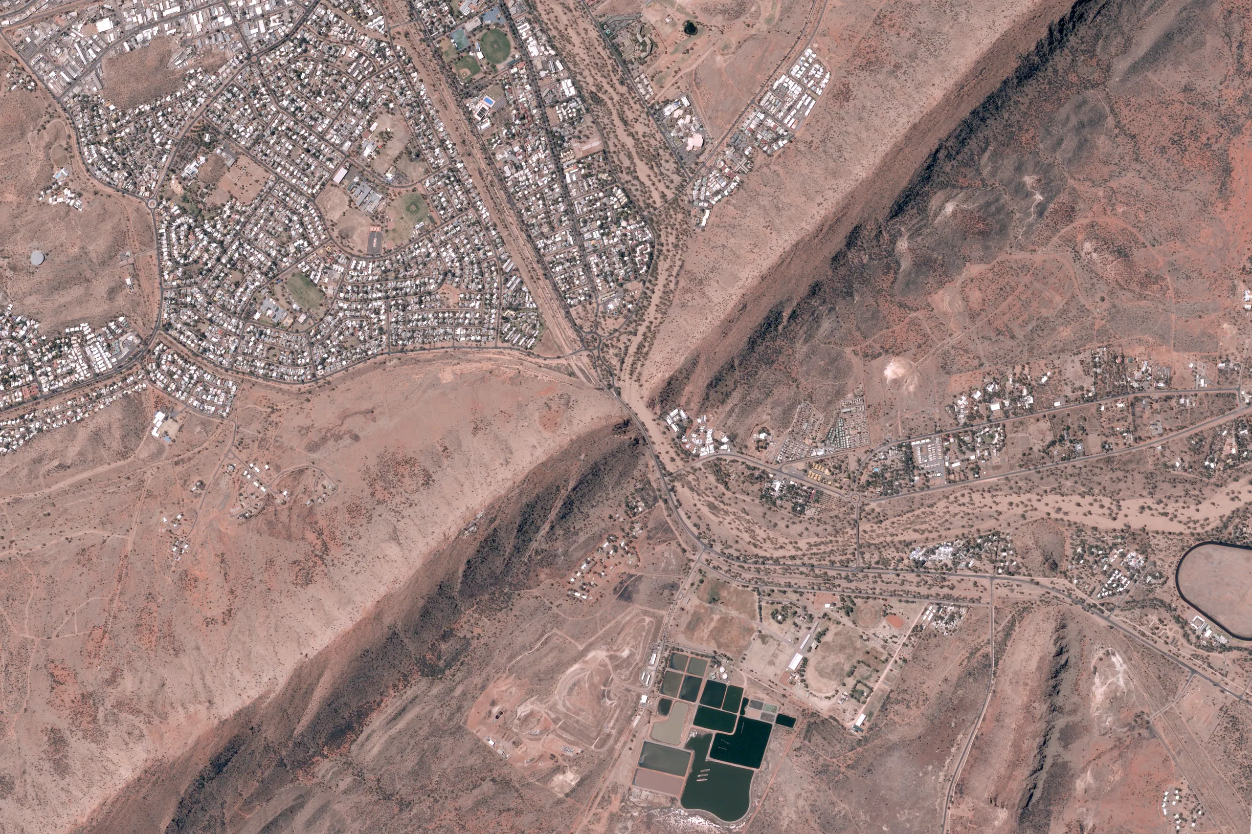 BlackSky imagery over Alice Springs, Australia