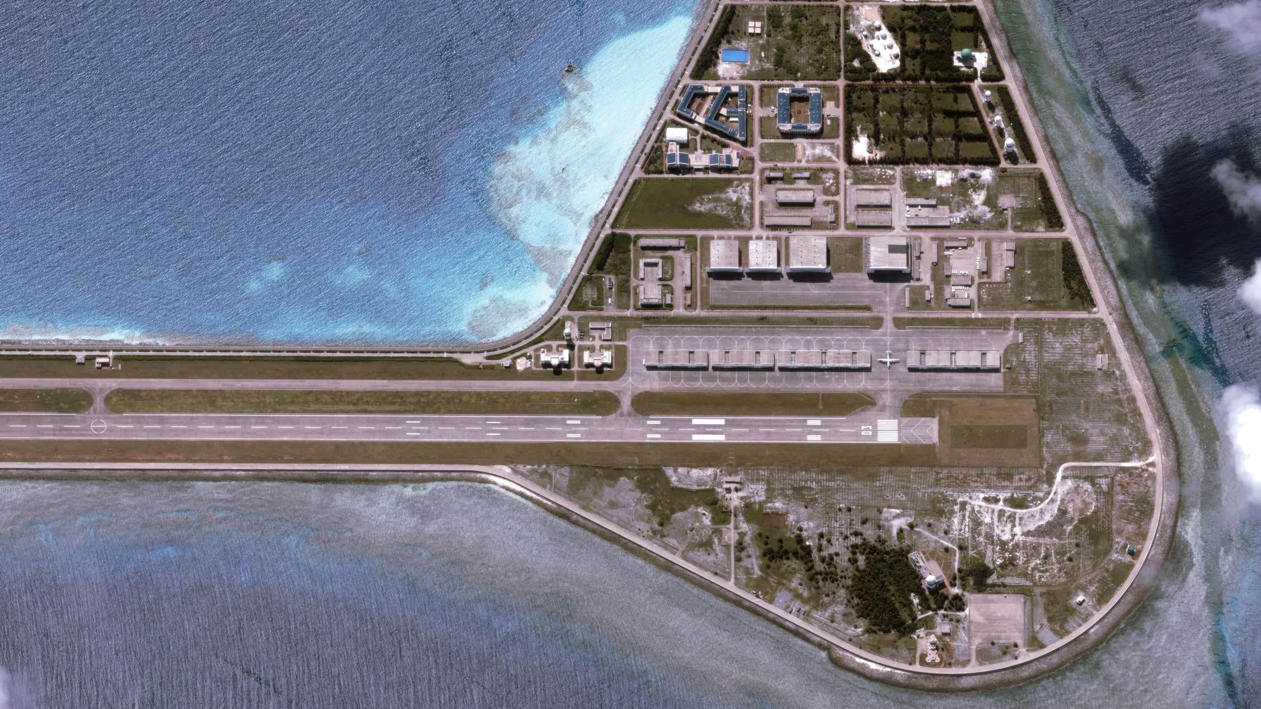 BlackSky Gen-3 capture of Subi Reef in the West Philippine Sea