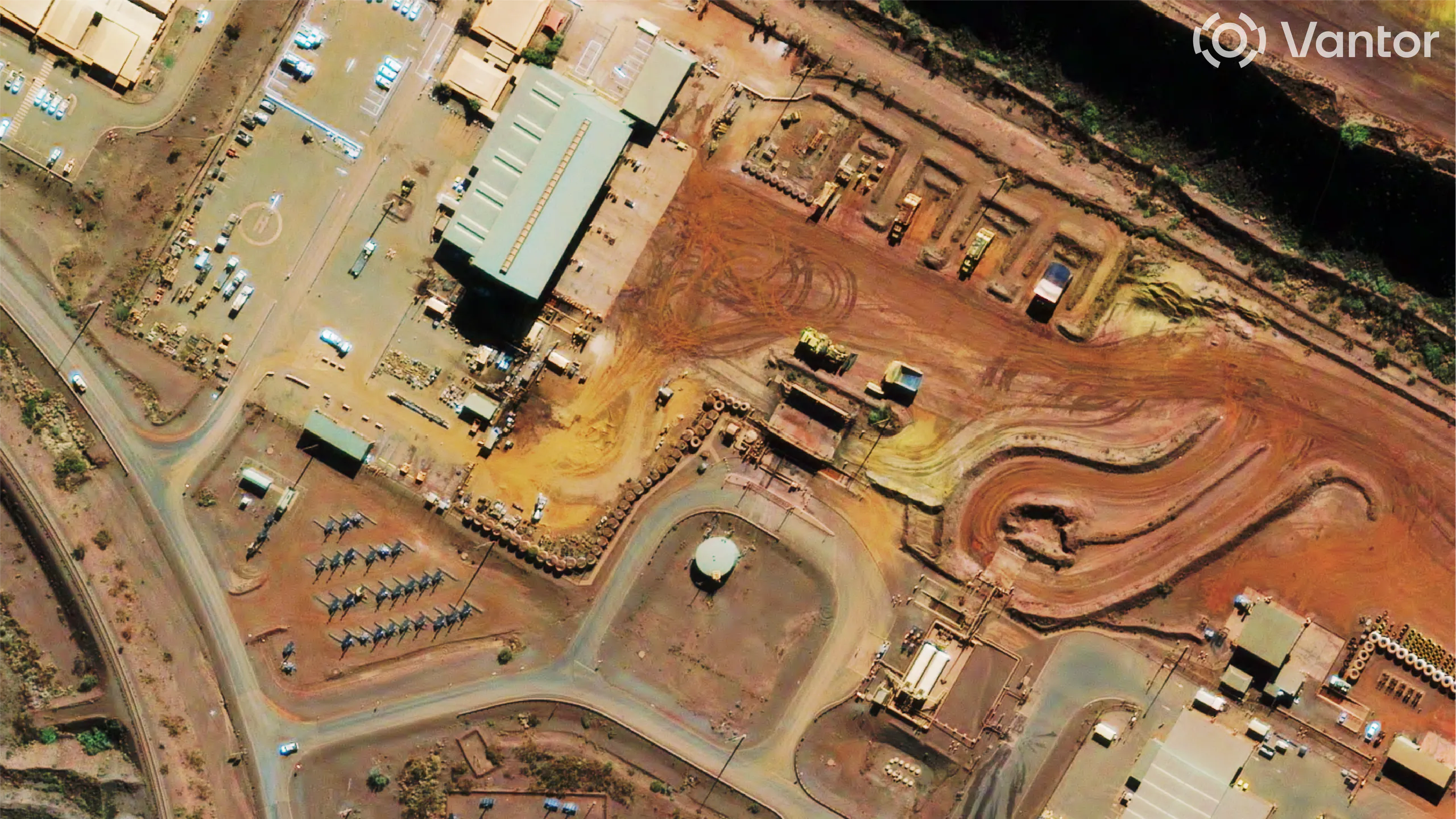 Mining operation details for resource extraction analysis.