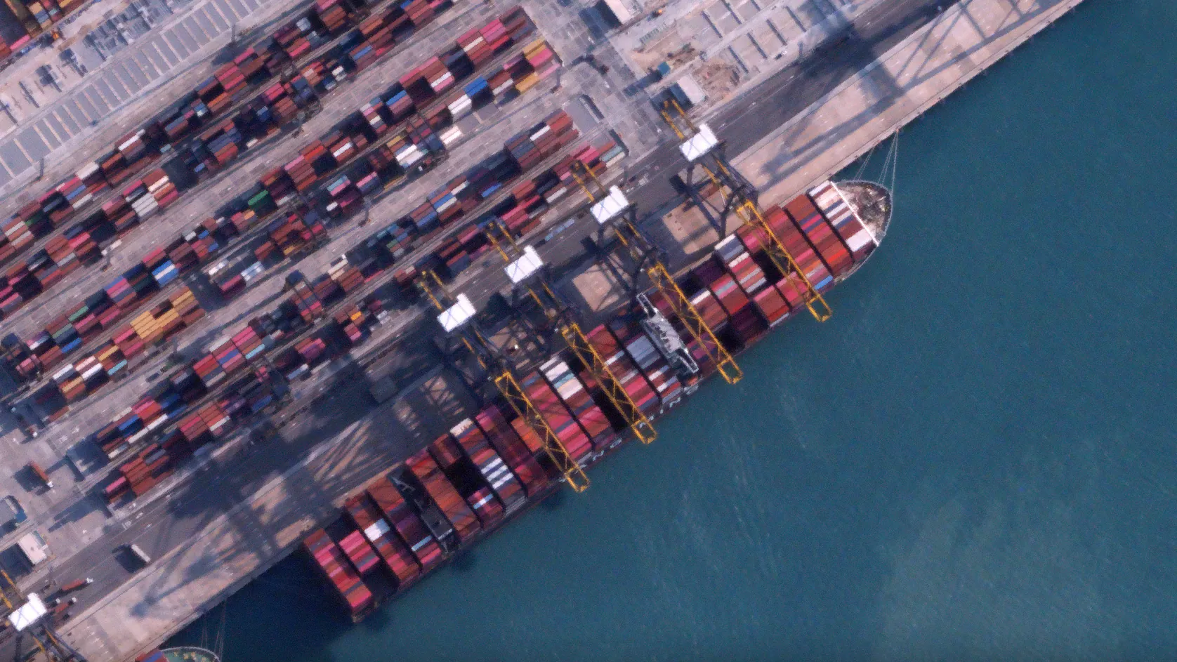 BlackSky Gen-3 capture highlighting container ship activity in Thailand.