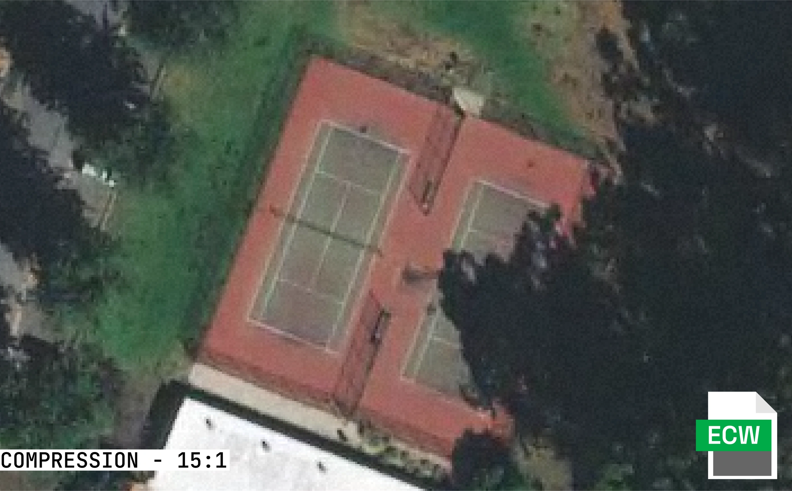 ECW with 15:1 compression.