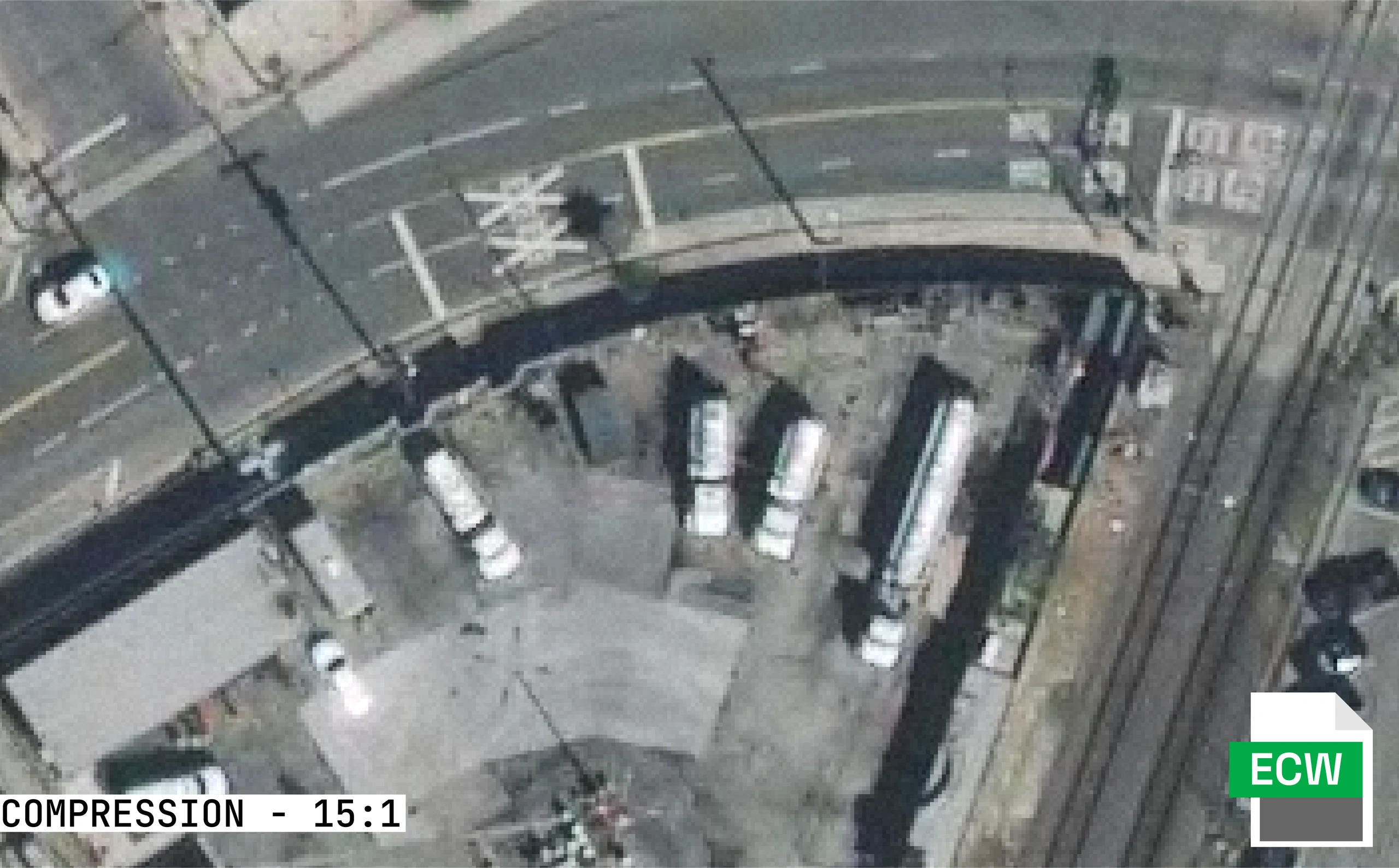 ECW with 15:1 compression.