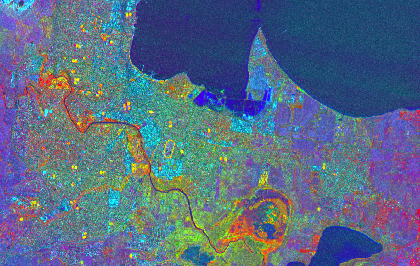 Wyvern hyperspectral imagery - Red Edge decorrelation over Geelong.