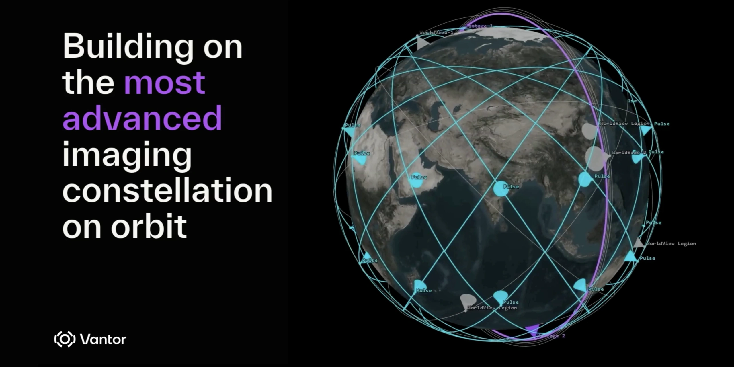 Vantor Expanding Satellite Constellation: 20cm Vantage™ and 40cm Pulse™ Programs